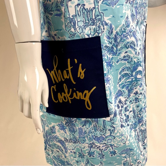 Lilly Pulitzer Apron High Tide What a Lovely Place NWOT - Picture 3 of 3